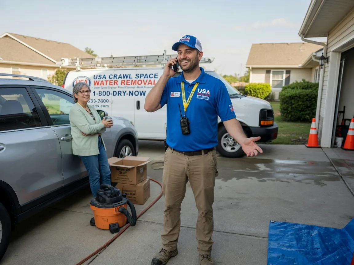 Crawl Space Water Removal Ambia, IN FAQs